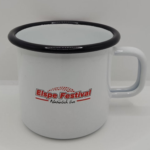Elspe Festival Emaille Tasse 330 ml