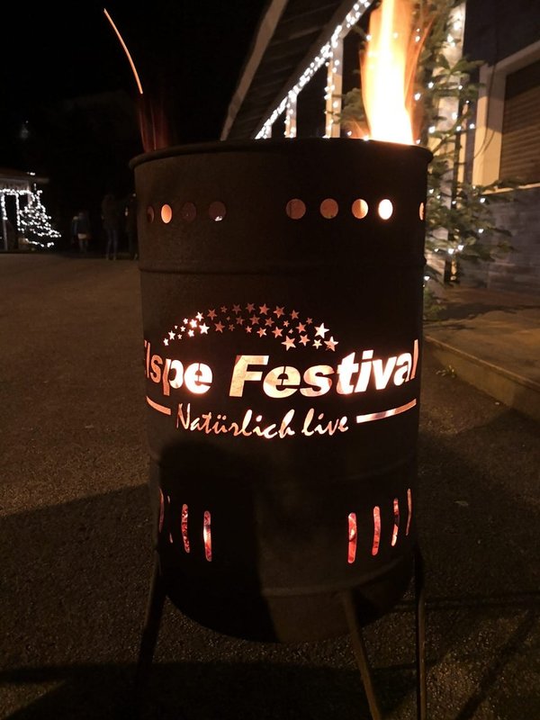 Feuertonne Elspe Festival - 2 Varianten möglich